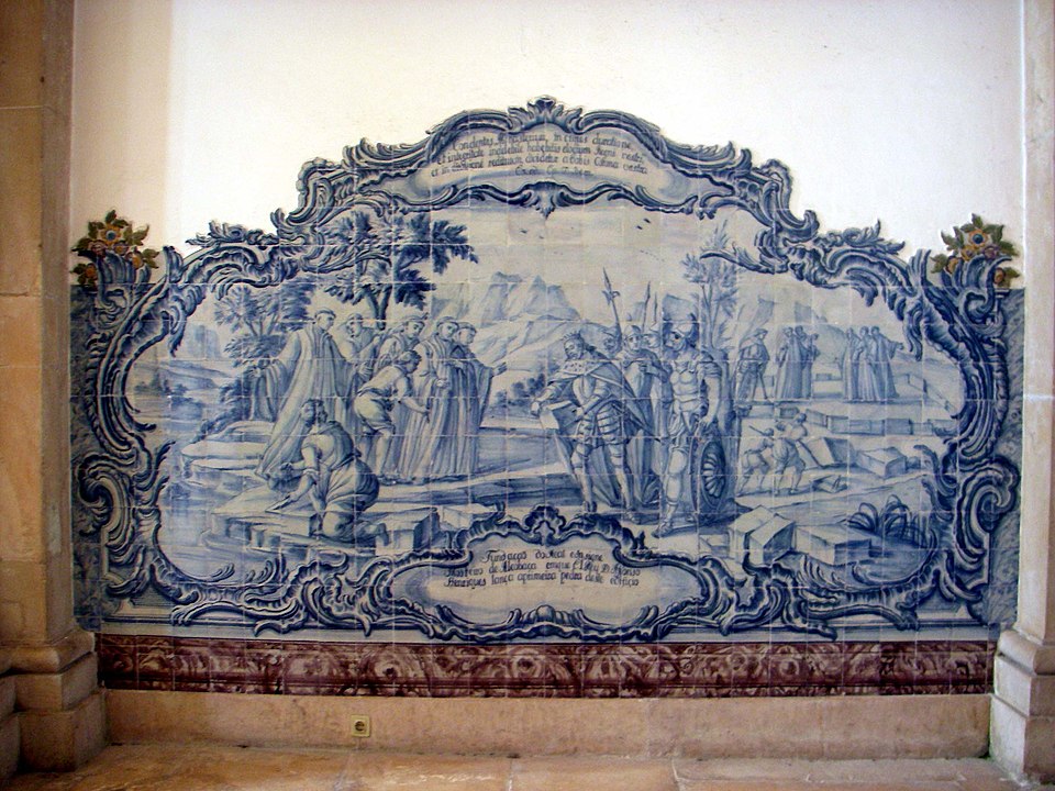Relíquias internas e externas da azulejaria portuguesa em Olinda (Foto: Duca, 2011) 
